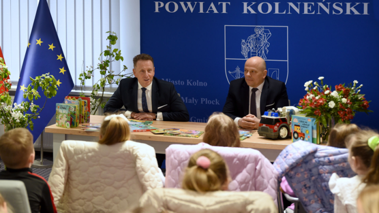 Działania na rzecz promocji czytelnictwa wśród najmłodszych w Kolnie