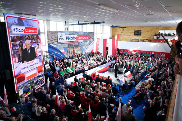 Jarosław Kaczyński na Podlasiu