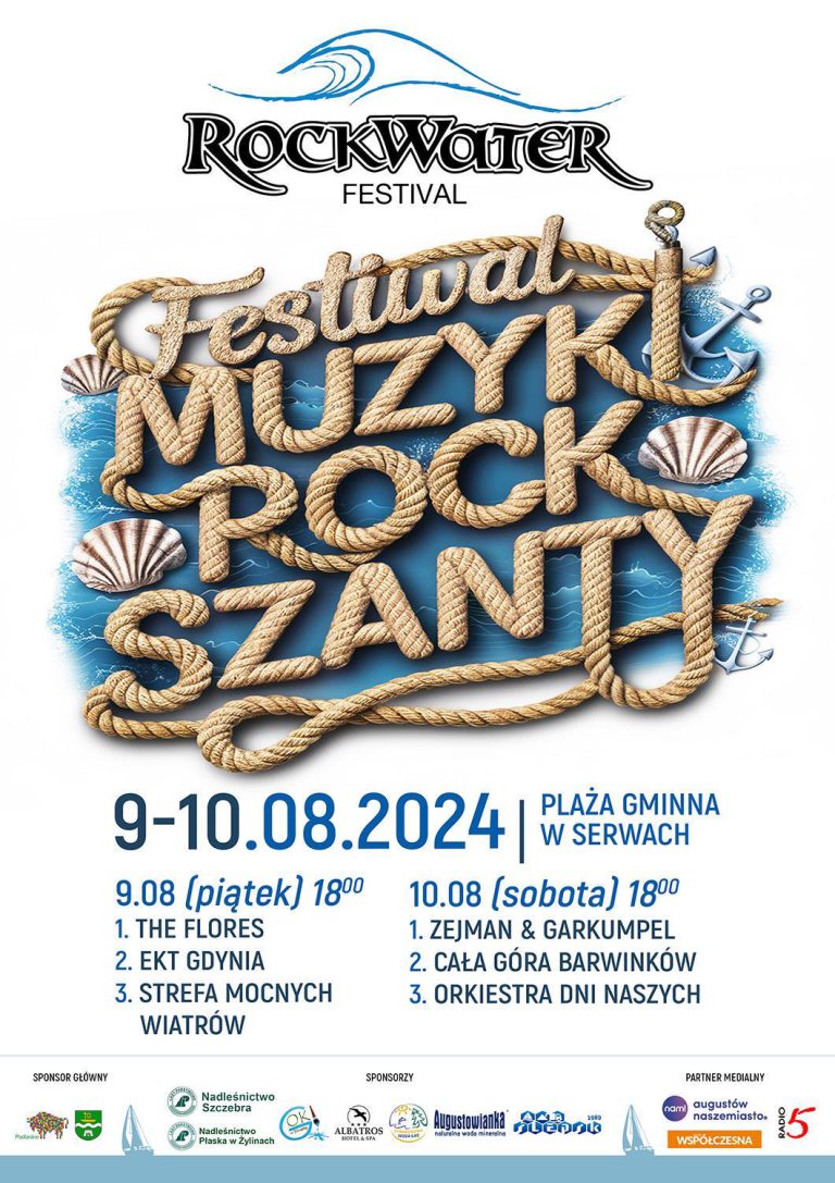 Zbliża się RockWater Festival nad Serwami