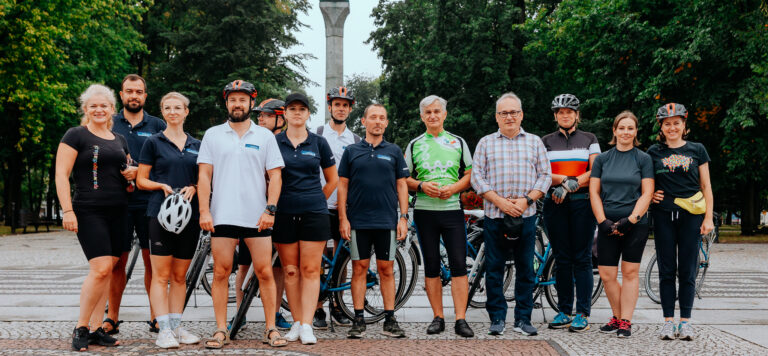 Rozpoczął się podlaski etap rajdu rowerowego „Fundusze Europejskie na szlaku Green Velo”