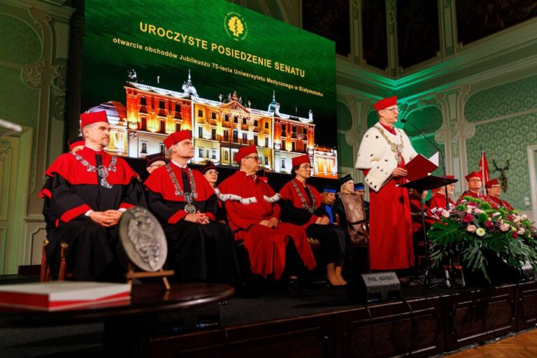 75 lat kształtowania przyszłości: Uniwersytet Medyczny w Białymstoku świętuje jubileusz