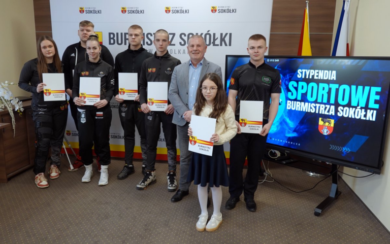 Sokółka docenia sportowców – Stypendia Burmistrza za 2024 rok