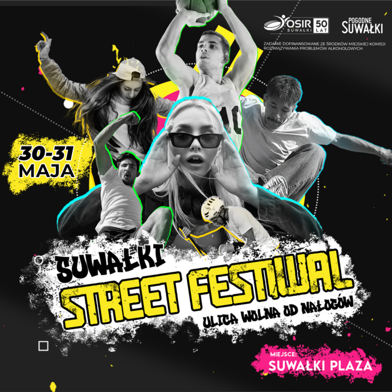 Suwałki Street Festiwal 2025 już tuż, tuż!
