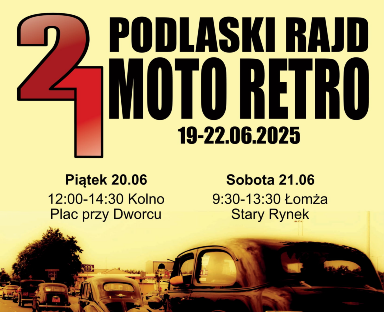 21. Podlaski Rajd Moto Retro rozpoczyna tegoroczną przygody!
