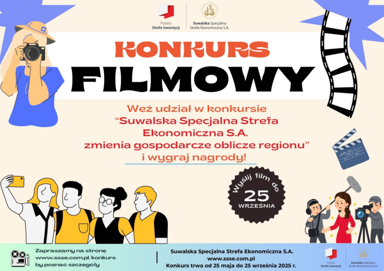 Konkurs filmowy z nagrodami od SSSE w Suwałkach już trwa!