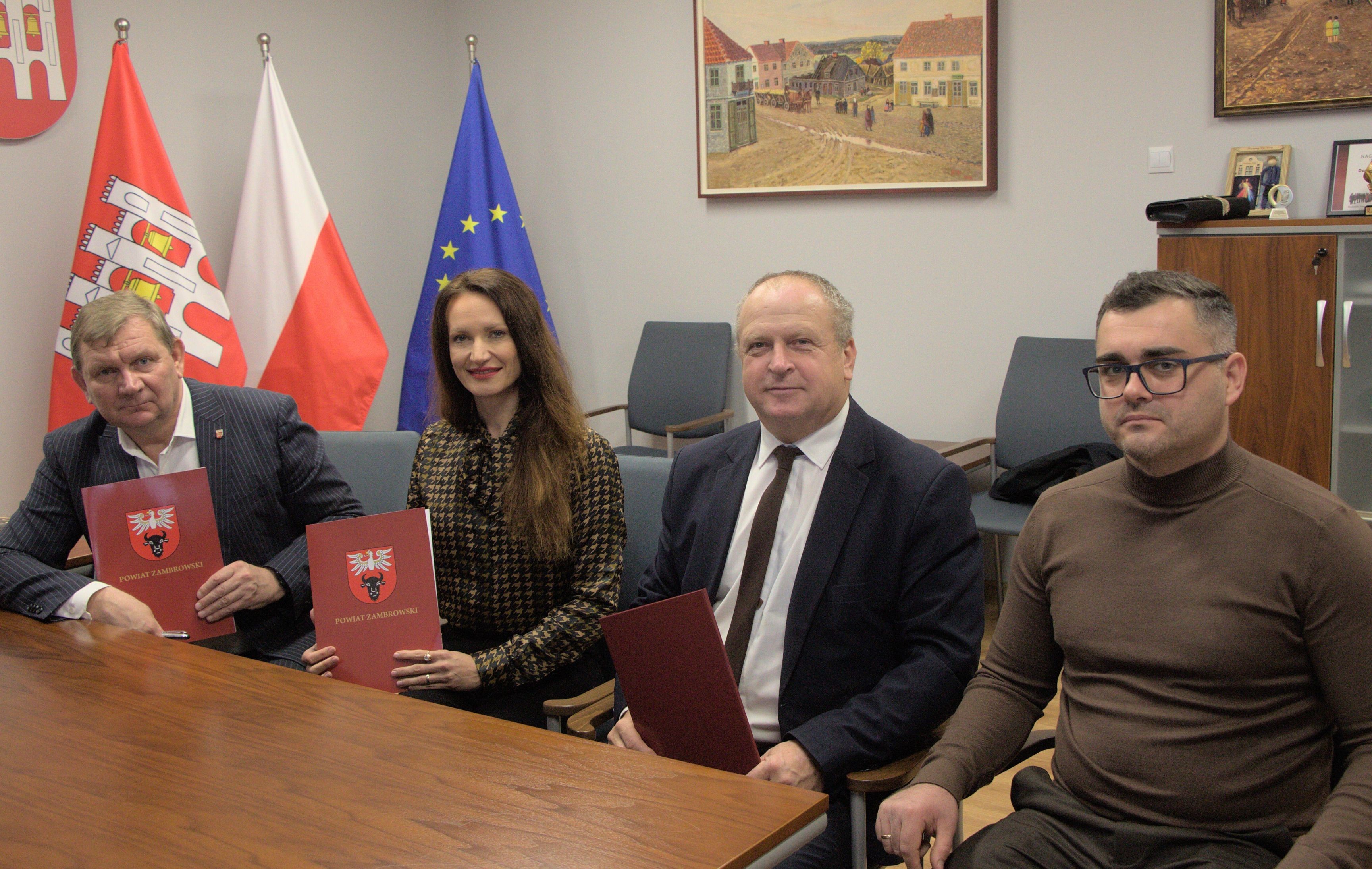 Drogi powiatowe w Rutkach: gwarancja przejezdności zimą dzięki umowie z Powiatem Zambrowskim!