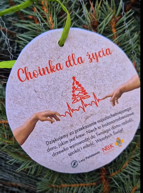 Choinka za Życie – przedświąteczna akcja krwiodawstwa przed Szpitalem Powiatowym w Zambrowie